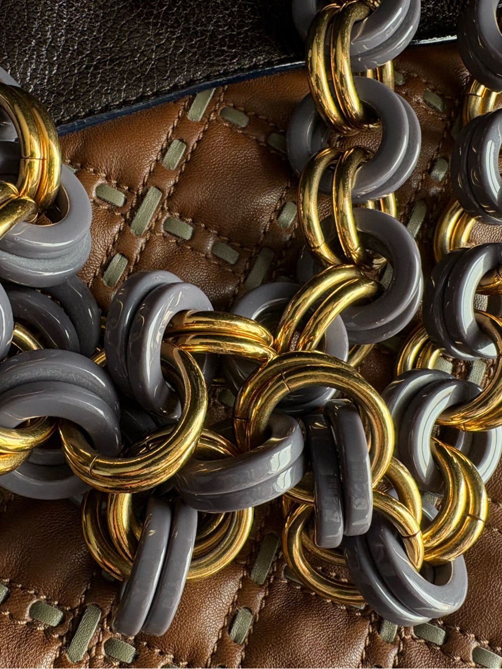 Marc Jacobs Spring Summer 2009 Quilted Lucite Chain Floral Robert Jennifer Bag - Picture 11 of 16